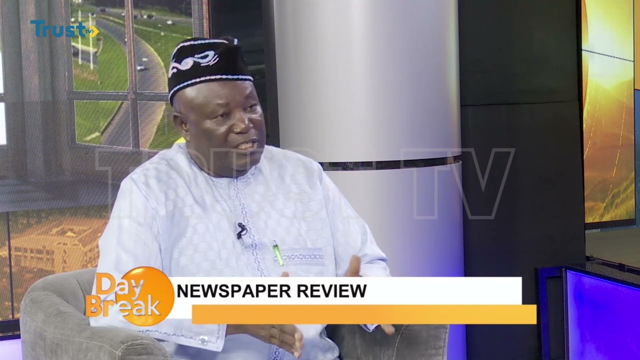NEWSPAPER REVIEW ON DAYBREAK SHOW