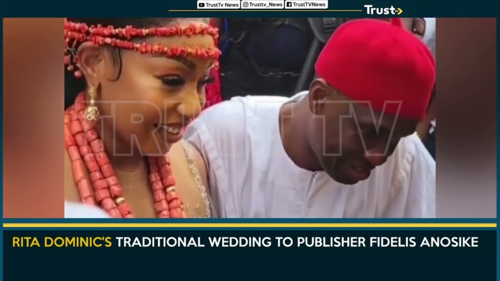 Rita Dominic’s Traditional Wedding To Publisher Fidelis Anosike