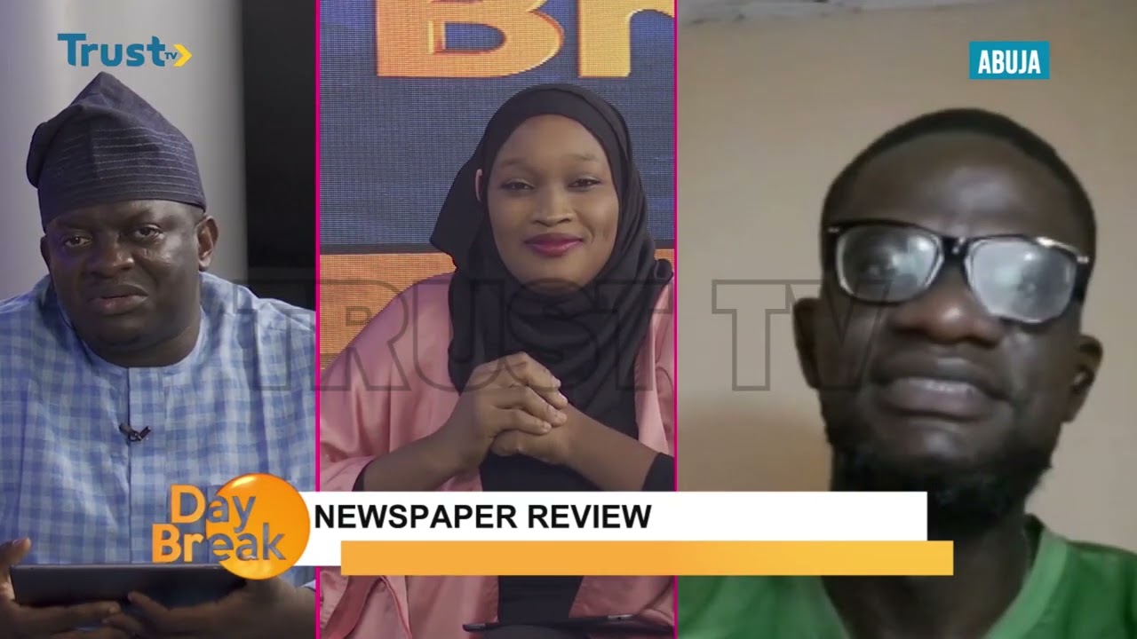 NEWSPAPER REVIEW ON DAYBREAK SHOW