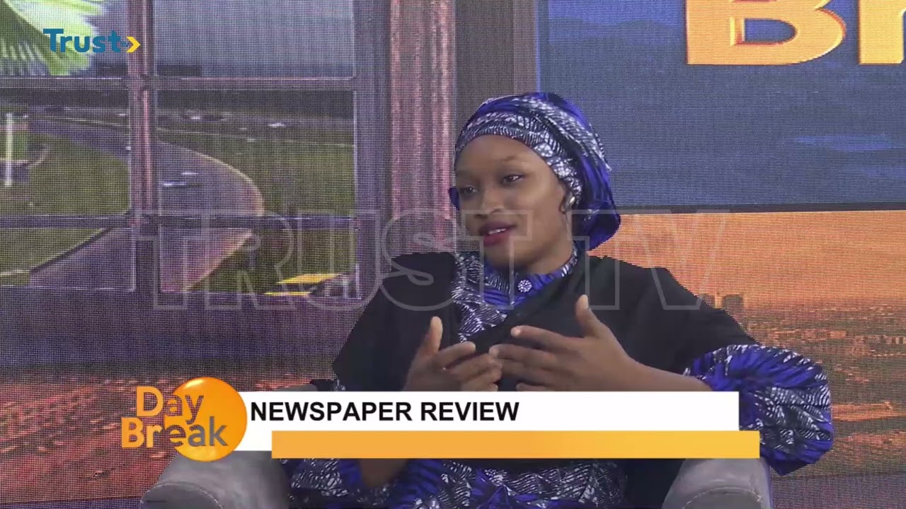 NEWSPAPER REVIEW ON DAYBREAK SHOW