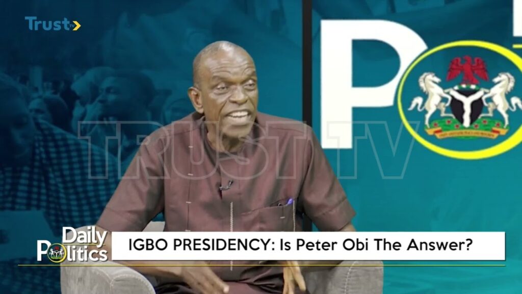 DAILY POLITICS: IGBO PRESIDENCY- IS PETER OBI THE ANSWER? 