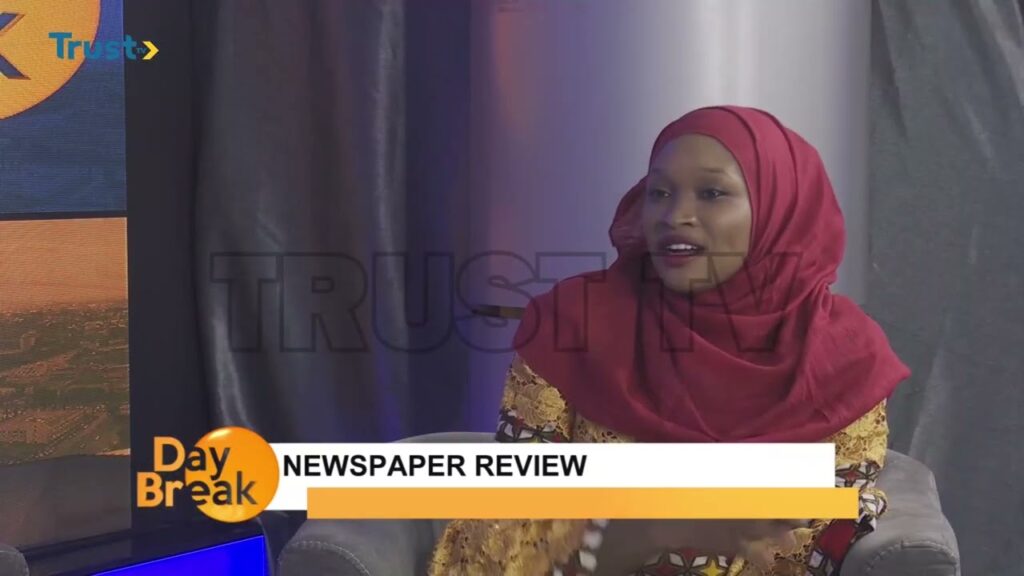 NEWSPAPER REVIEW ON DAYBREAK SHOW