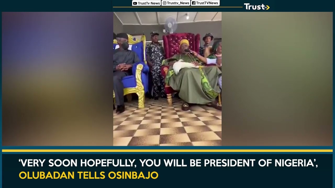‘Very Soon Hopefully, You Will Be President Of Nigeria’, Olubadan Tells Osinbajo