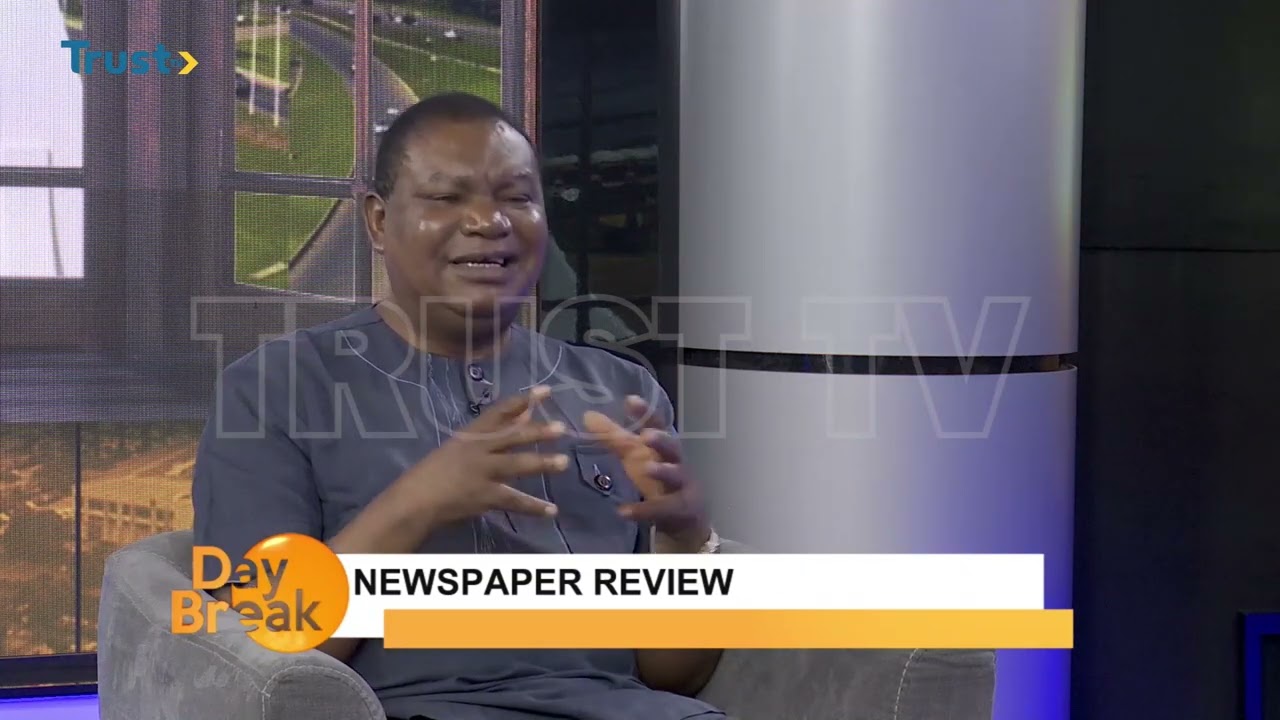 NEWSPAPER REVIEW ON DAYBREAK SHOW