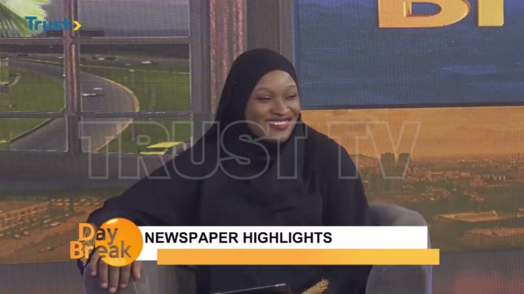 NEWSPAPER HIGHLIGHTS ON DAYBREAK