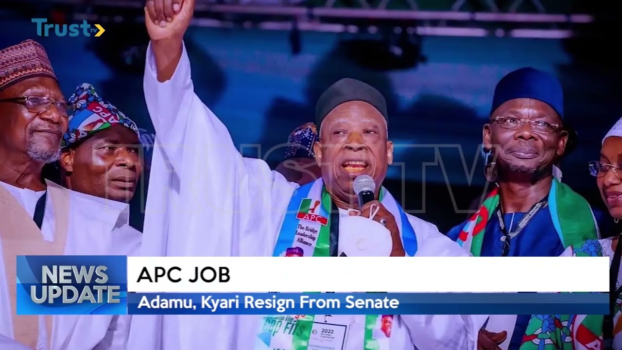 APC JOB Adam, Kyari Resign From Senate