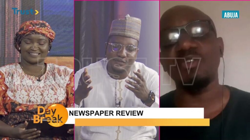 DAY BREAK SHOW: NEWSPAPER REVIEW