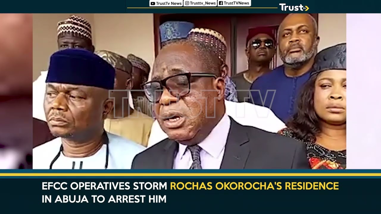 EFCC Operatives Storm Rochas Okorocha’s Residence In Abuja To Arrest Him