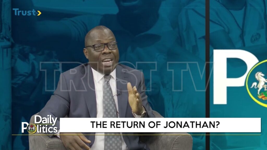 DAILY POLITICS : THE RETURN OF JONATHAN