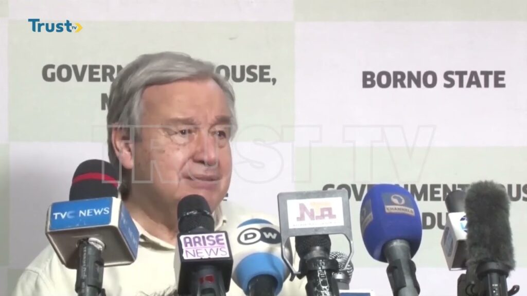 POST INSURGENCY RECOVERY: Guterres Praises Gov Zulum, Pledges Support