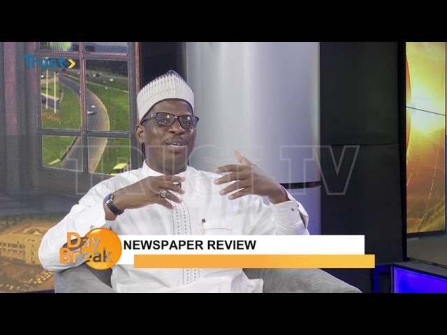 DAYBREAK SHOW: NEWSPAPER REVIEW
