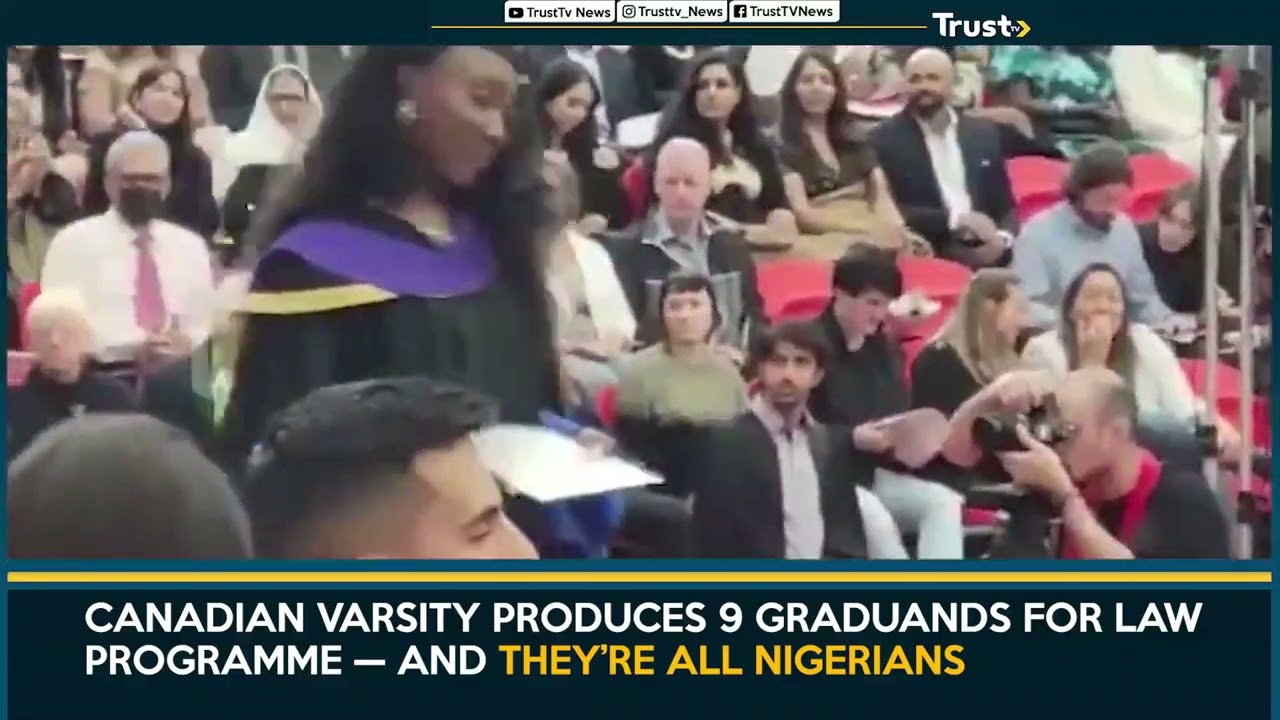 Canadian Varsity Produces 9 Graduands For Law Programme — And They’re All Nigerians
