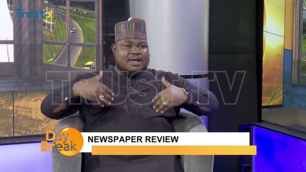 NEWSPAPER REVIEW ON DAYBREAK SHOW