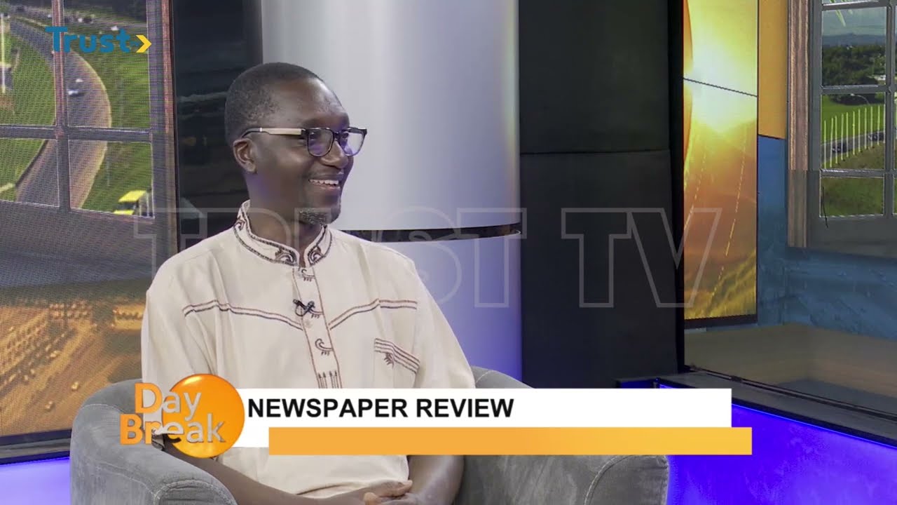 DAYBREAK SHOW: NEWSPAPER REVIEW