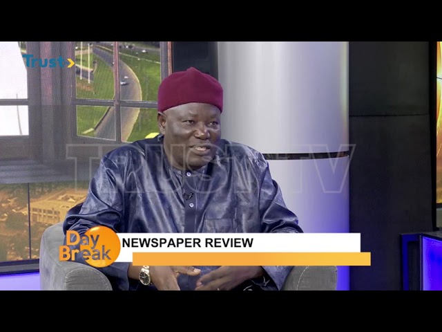 DAYBREAK SHOW: NEWSPAPER REVIEW