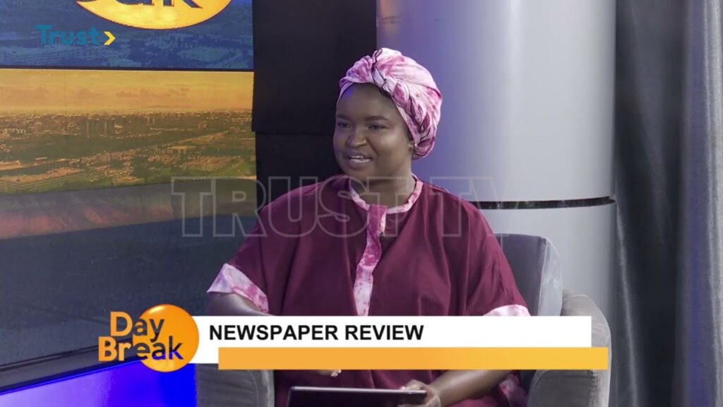 DAYBREAK SHOW: NEWSPAPER REVIEW