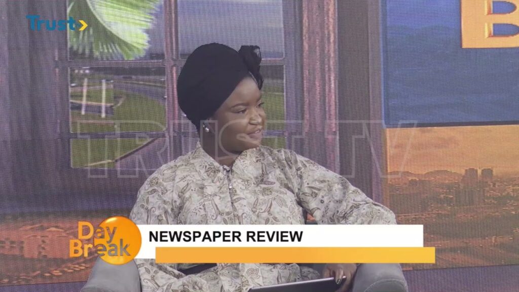 NEWSPAPER REVIEW ON DAYBREAK SHOW