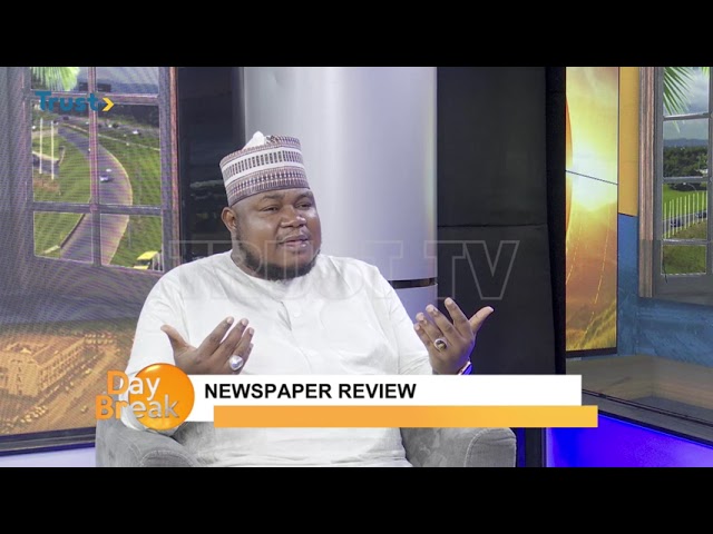 NEWSPAPER REVIEW ON DAYBREAK SHOW