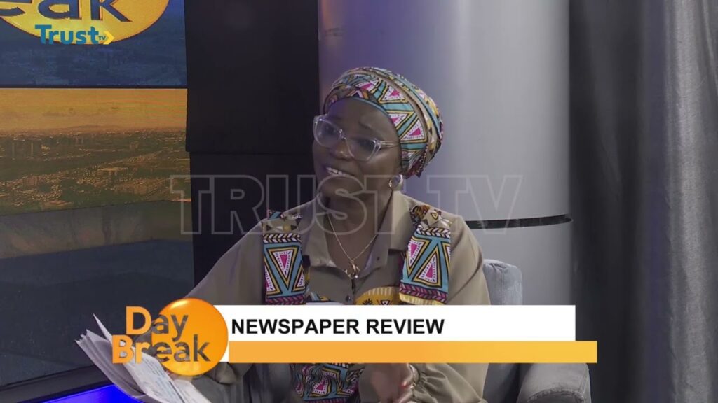 NEWSPAPER REVIEW ON DAYBREAK SHOW