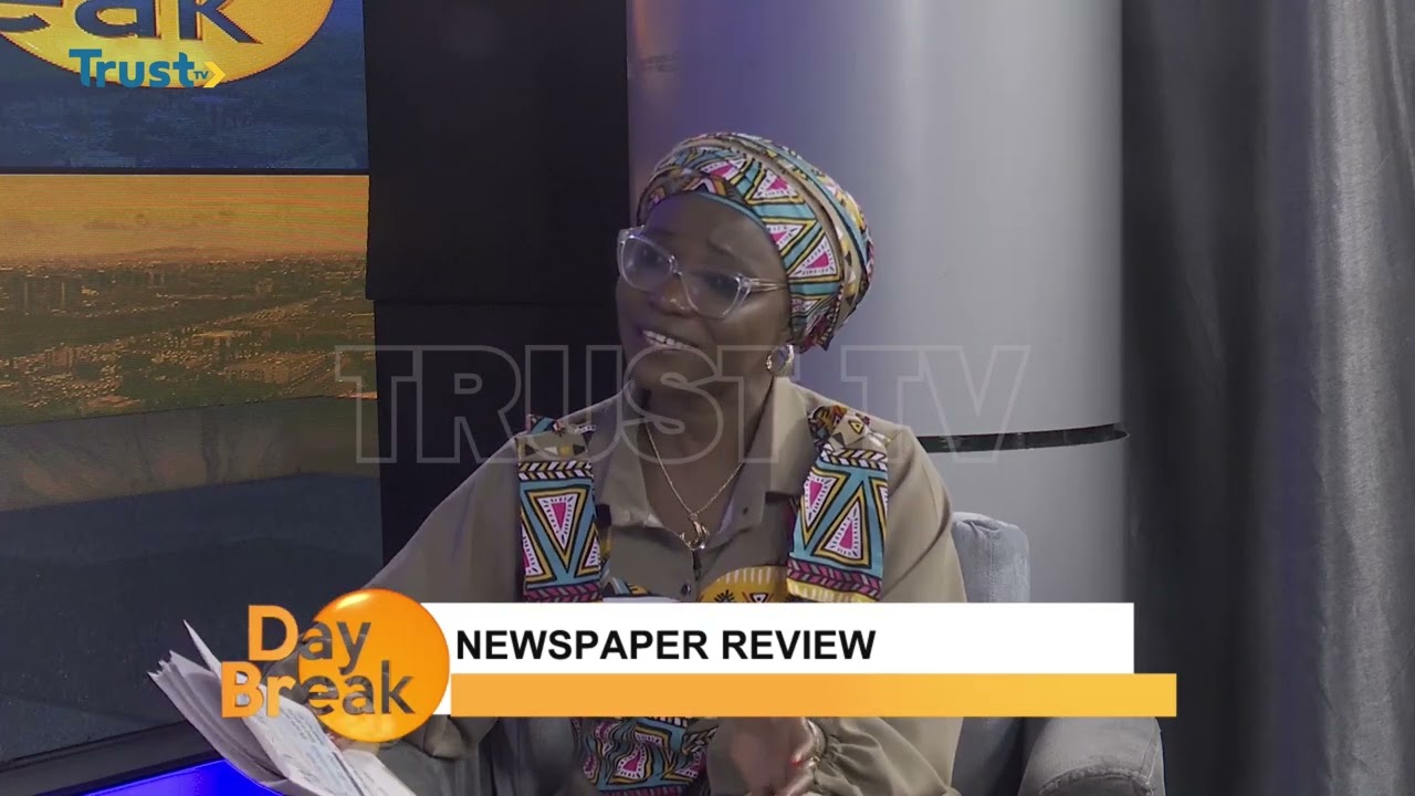 NEWSPAPER REVIEW ON DAYBREAK SHOW