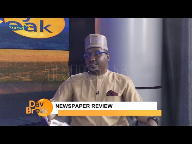 NEWSPAPER REVIEW ON DAYBREAK SHOW