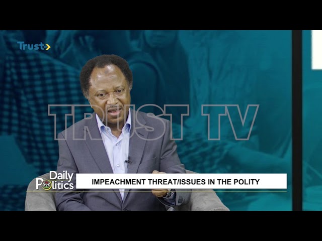 DAILY POLITICS: Impeachment Threat Issues In The Polity