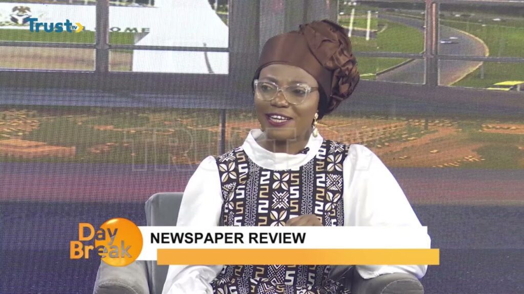 DAYBREAK SHOW: NEWSPAPER REVIEW