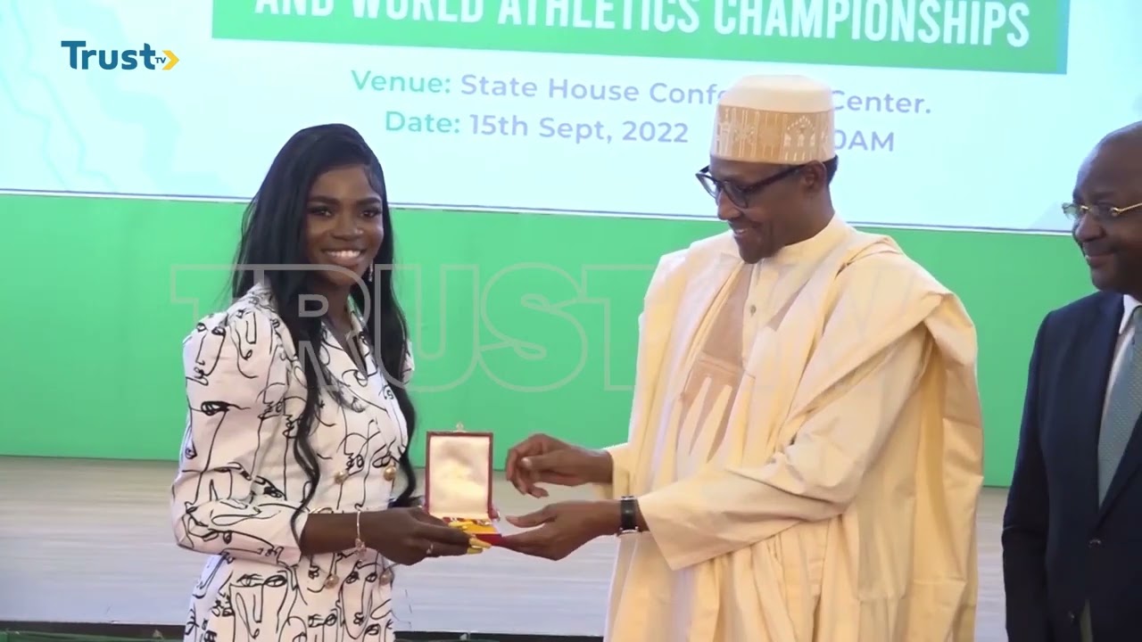 360 SPORTS: President Buhari Rewards Team Nigeria To CWG And World Athletics