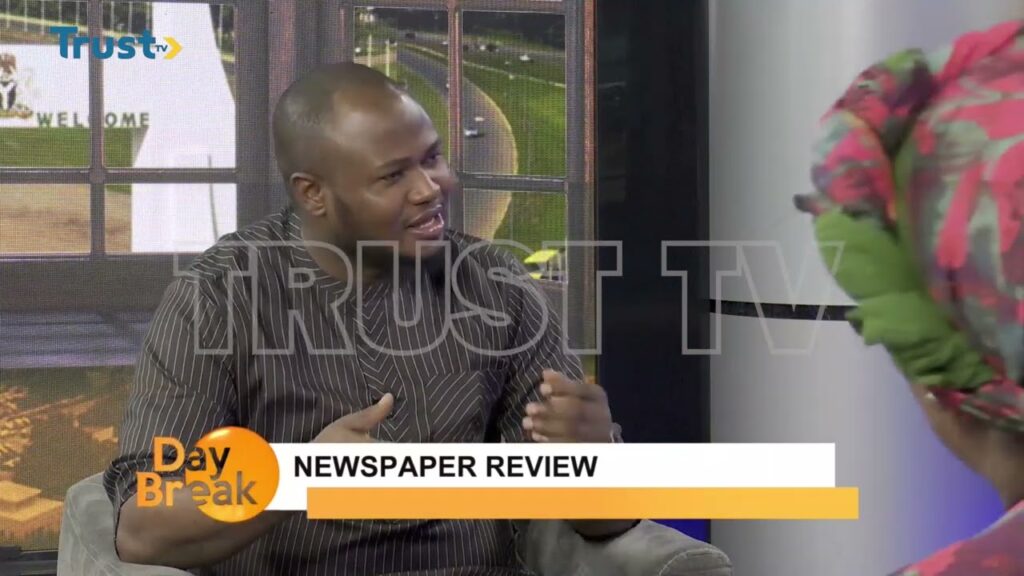 NEWSPAPER REVIEW ON DAYBREAK SHOW