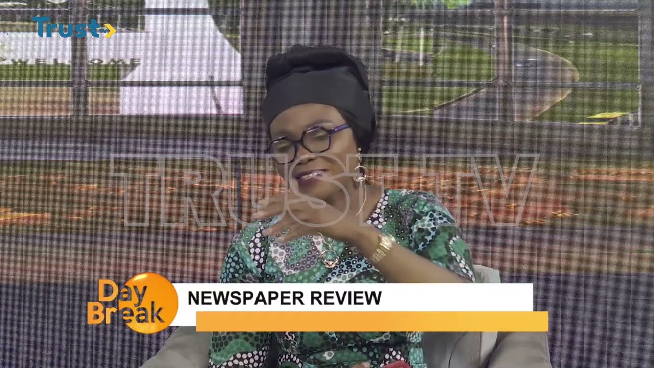 NEWSPAPER REVIEW ON DAYBREAK SHOW
