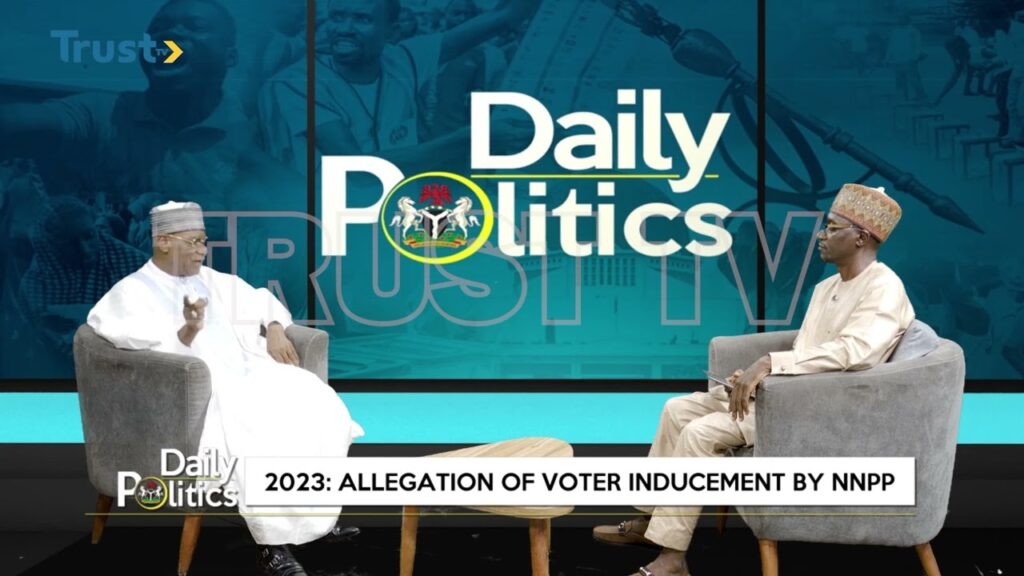 DAILY POLITICS: Allegation Of Voter Inducement By NNPP
