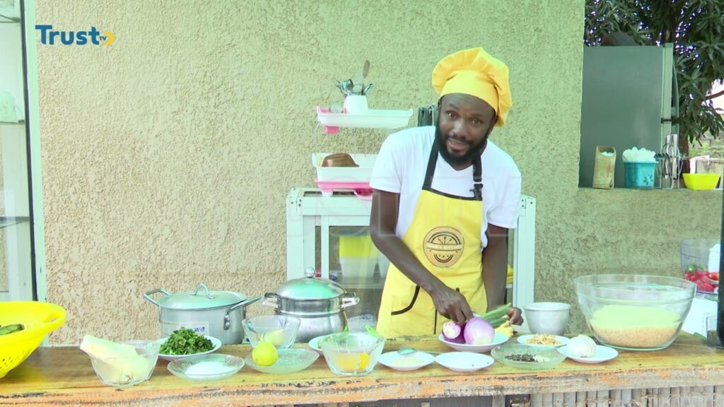 ADAM’S KITCHEN EPISODE: How To Prepare Grilled Crocker Fish With Rice And Steamed Plantain