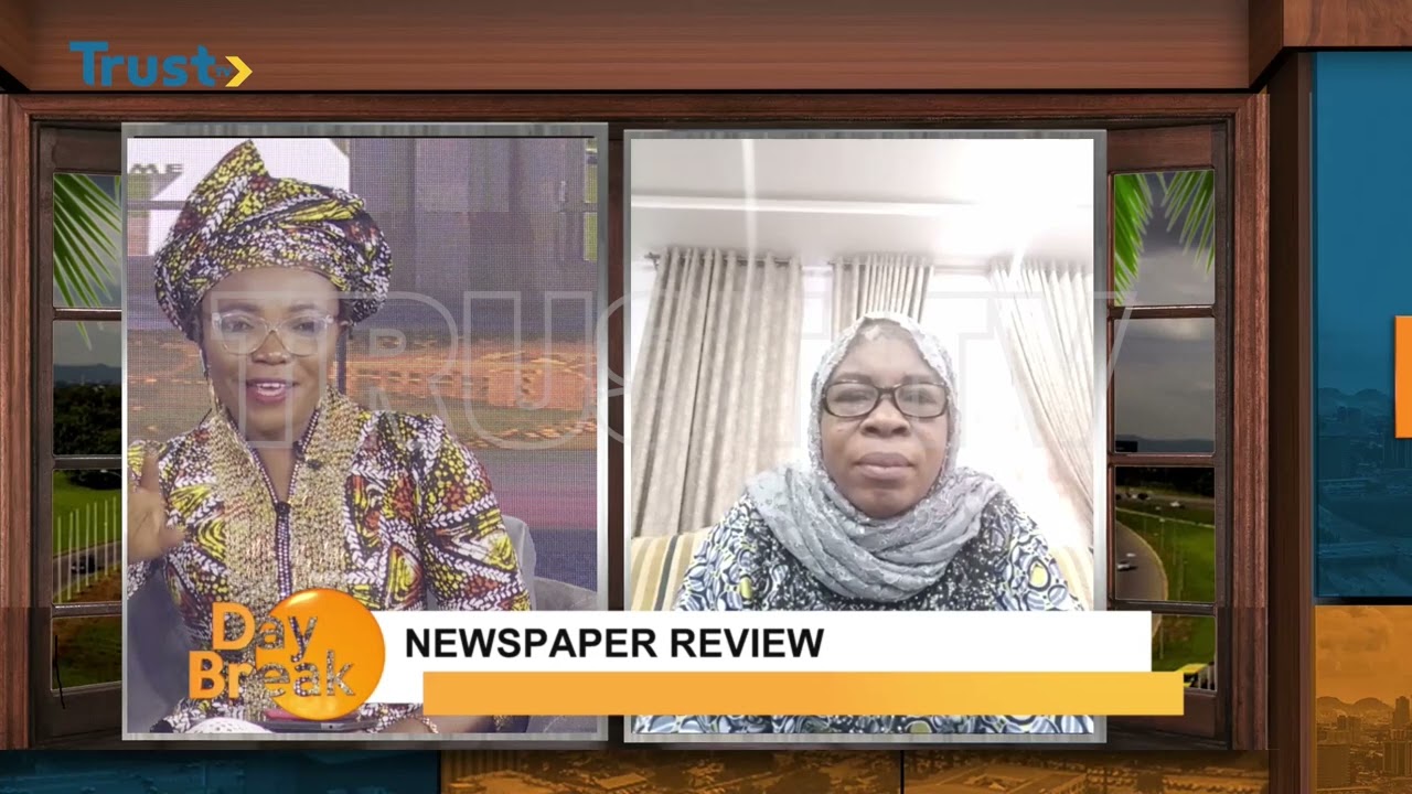 NEWSPAPER REVIEW ON DAYBREAK SHOW