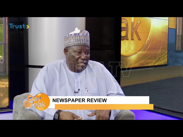 NEWSPAPER REVIEW ON DAYBREAK SHOW