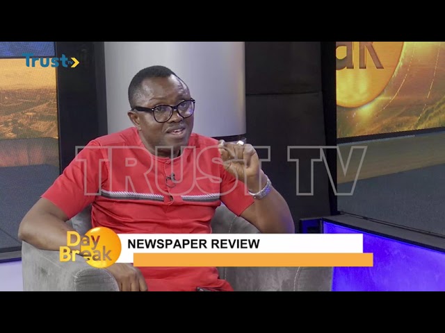 NEWSPAPER REVIEW ON DAYBREAK SHOW