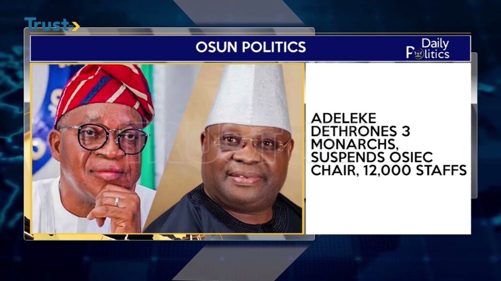 DAILY POLITICS: Issues In The Polity And Oil Discovery In The North