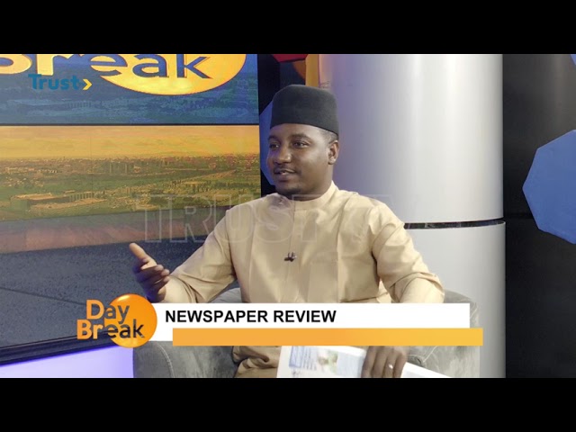 NEWSPAPER REVIEW ON DAYBREAK SHOW