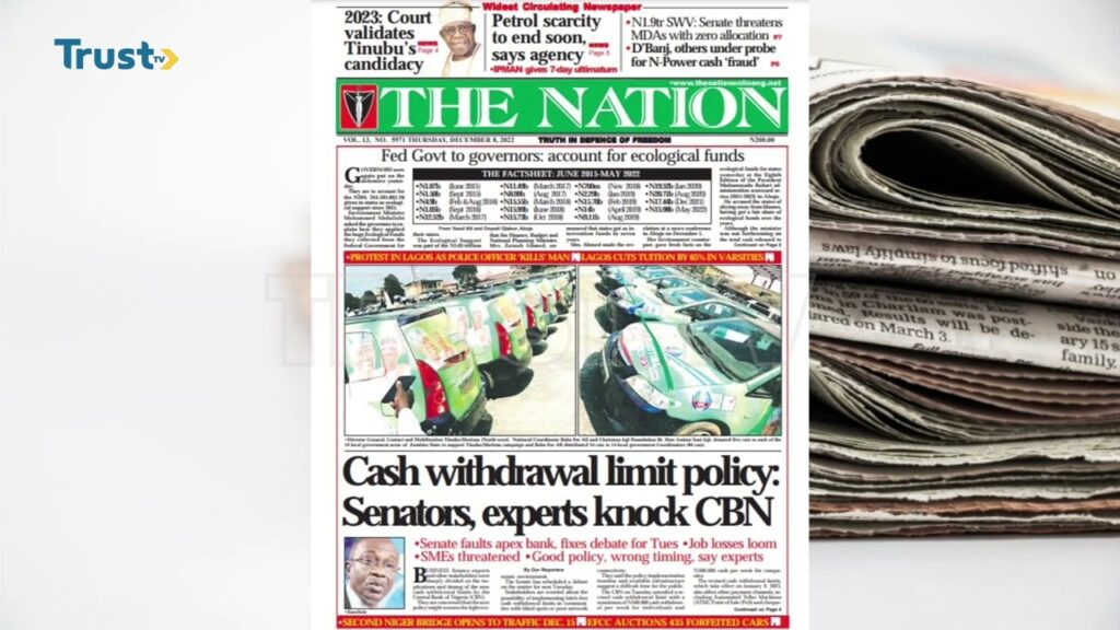 DAYBREAK SHOW: NEWSPAPER REVIEW
