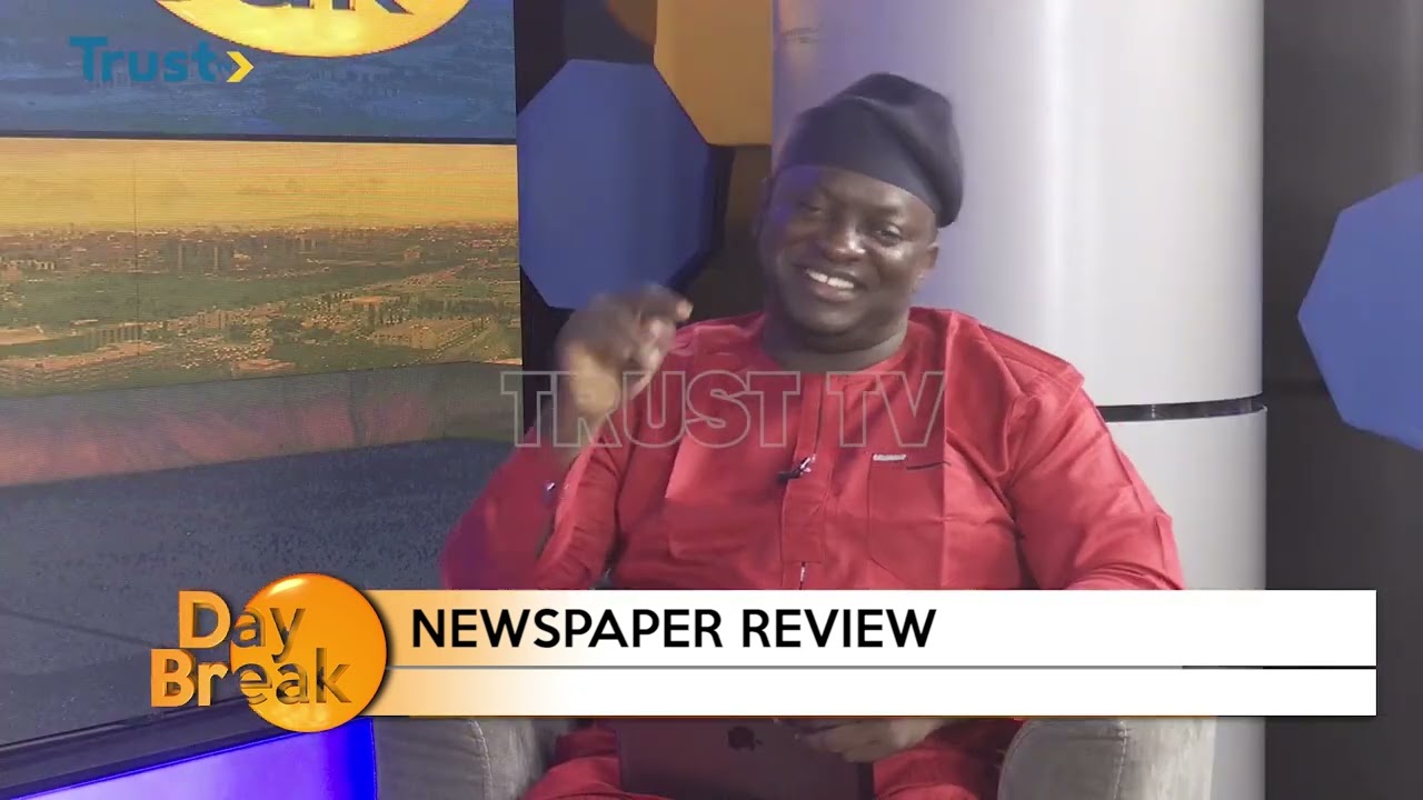 NEWSPAPER REVIEW ON DAYBREAK SHOW