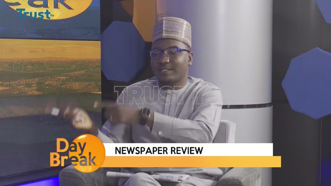 NEWSPAPER REVIEW ON DAYBREAK SHOW