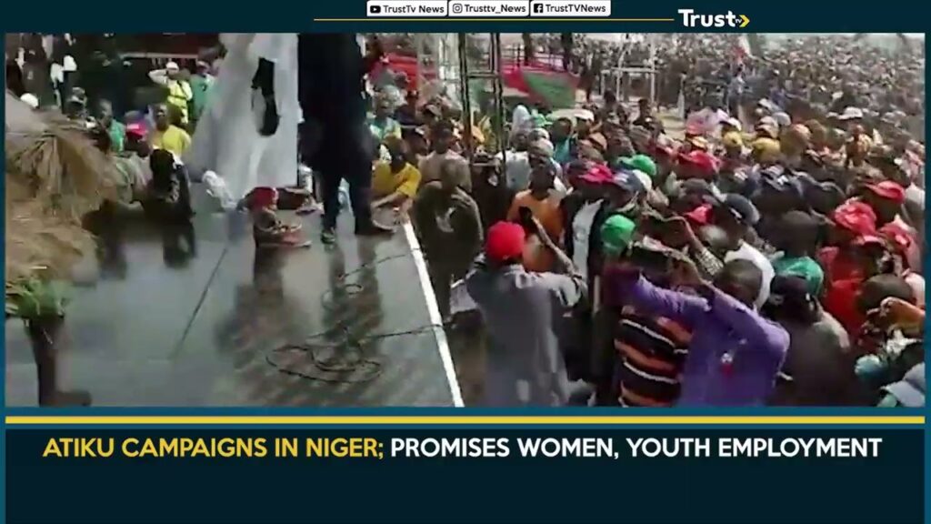 Atiku Campaigns In Niger; Promises Women, Youth Employment
