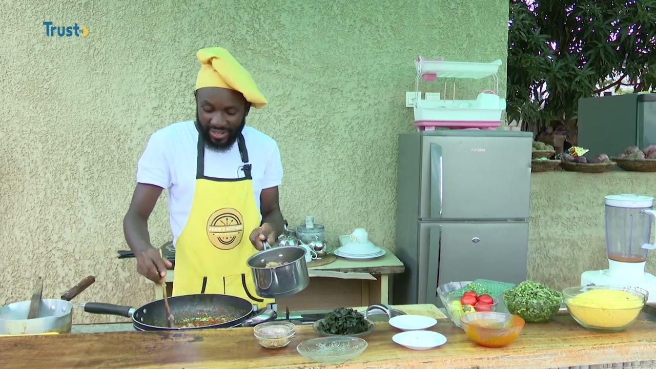 ADAM’S KITCHEN: How To Prepare Eba And Okro Soup