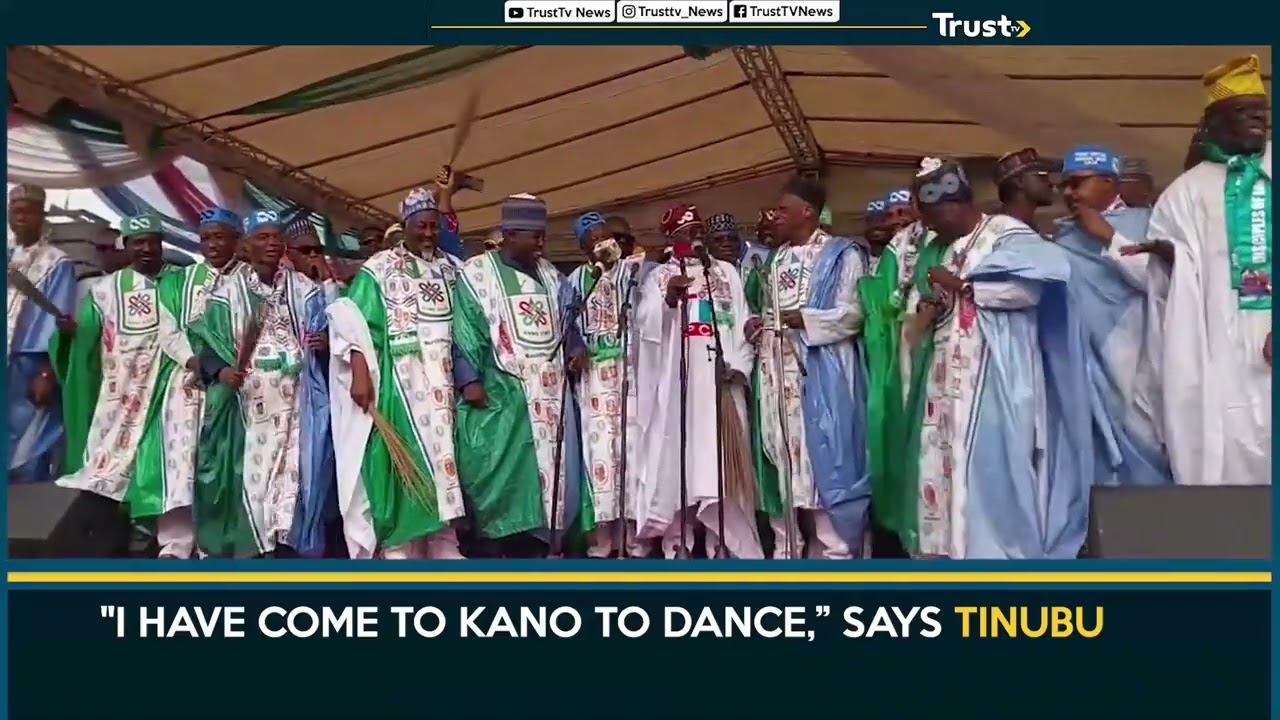 I Have Come To Kano To Dance, Says Asiwaju Tinubu