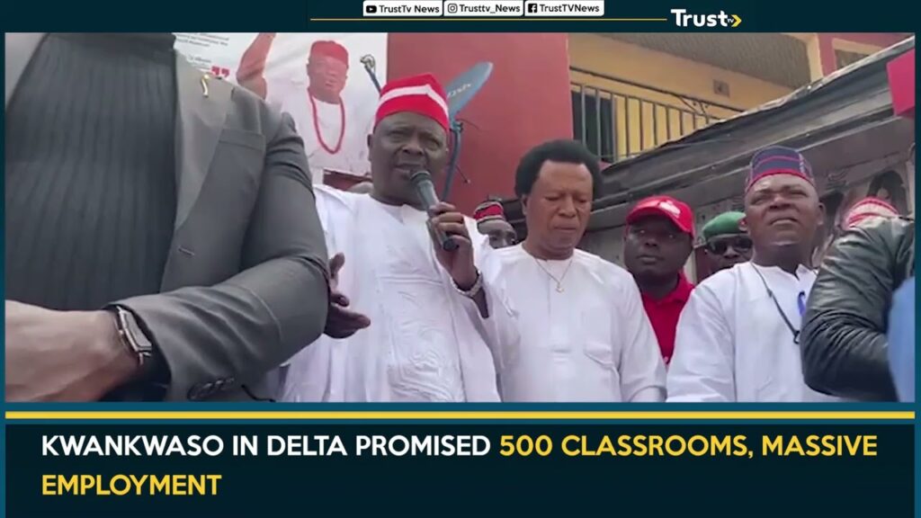 Kwankwaso In Delta Promised 500 Classrooms, Massive Employment