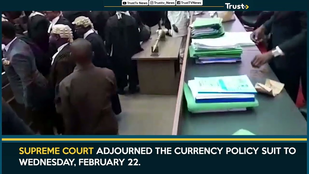 Supreme Court Adjourned The Currency Policy Suit To Wednesday, February 22
