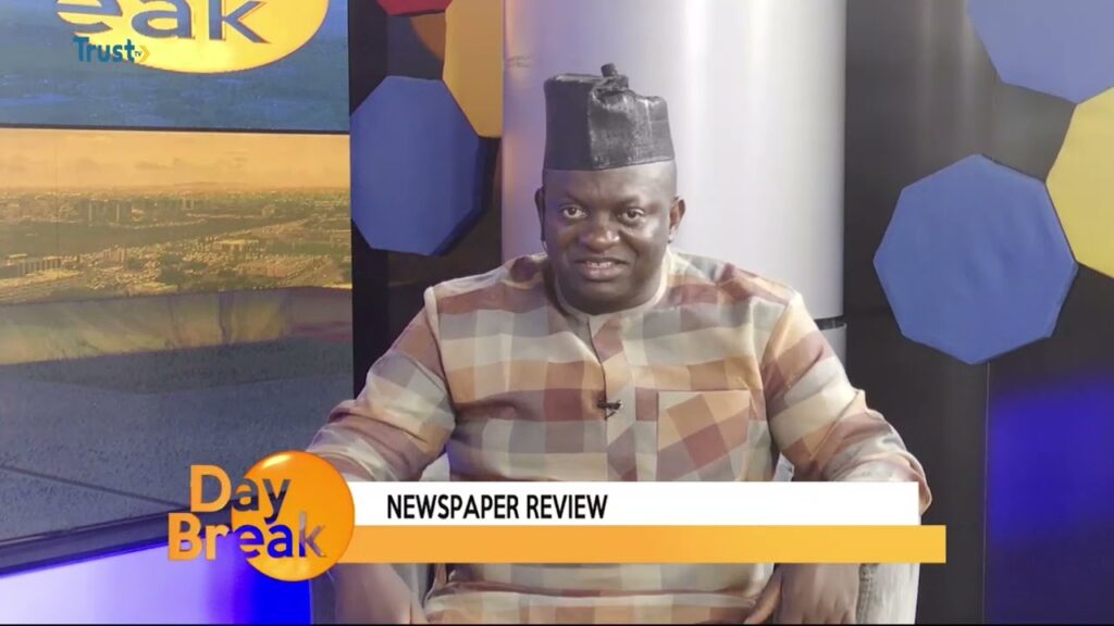 DAYBREAK SHOW: NEWSPAPER REVIEW
