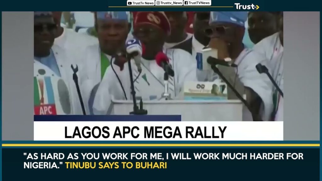 As Hard As You Work For Me, I Will Work Much Harder For Nigeria, Tinubu Says To Buhari