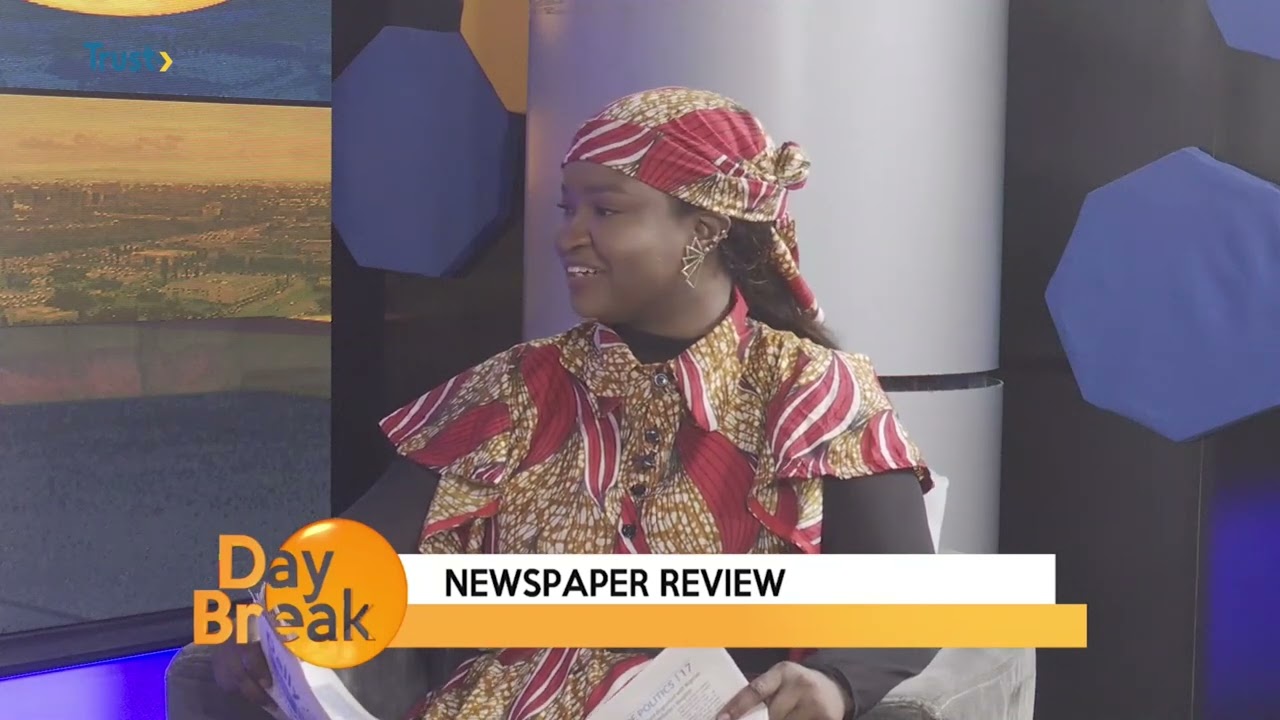 NEWSPAPER REVIEW ON DAYBREAK SHOW