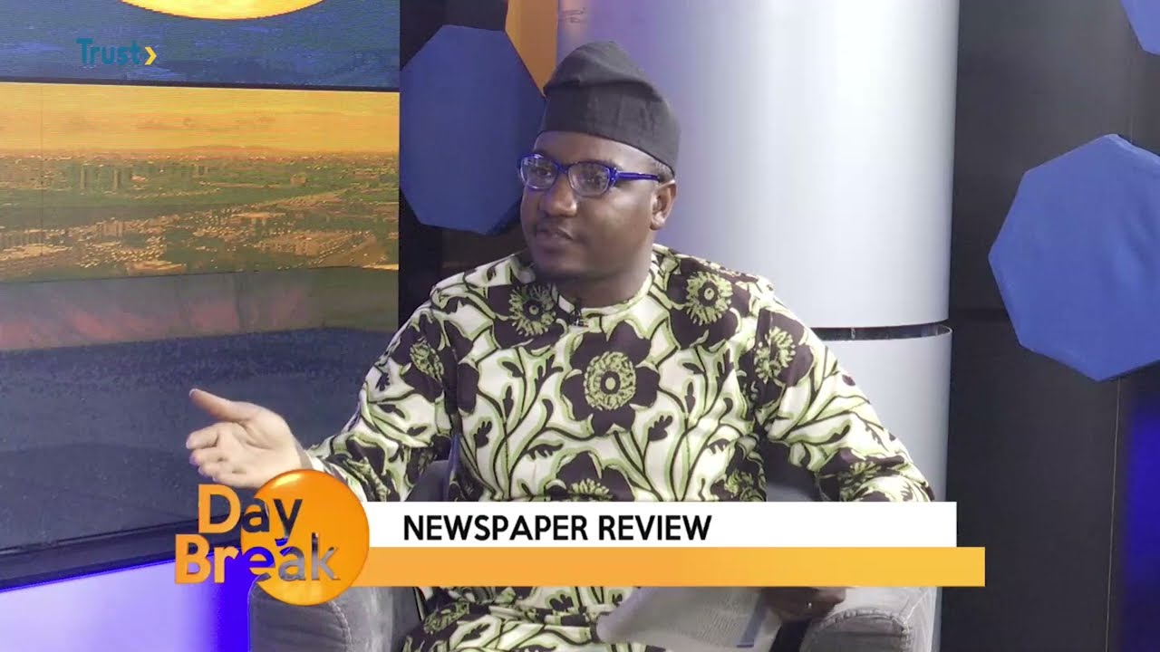 DAYBREAK SHOW: NEWSPAPER REVIEW