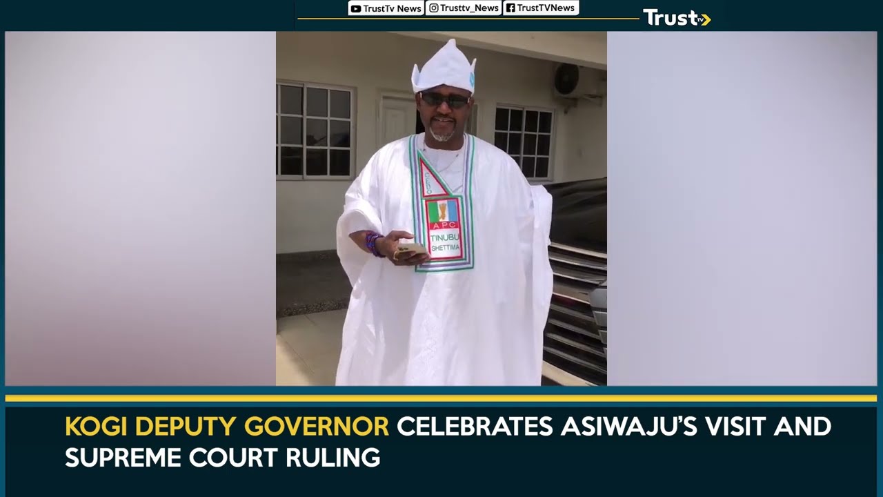 Kogi Deputy Governor Celebrates Asiwaju’s Visit And Supreme Court Ruling